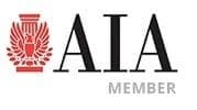 AIA member with red emblem